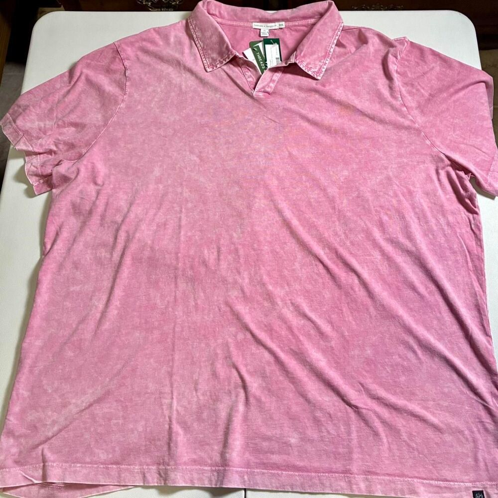 Threads-4-thought Men's Pink Polo-shirts
